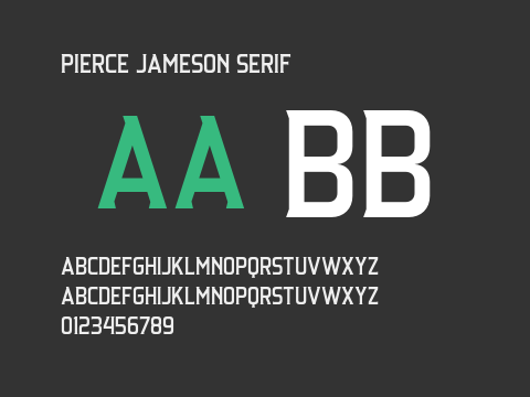 Pierce Jameson Serif