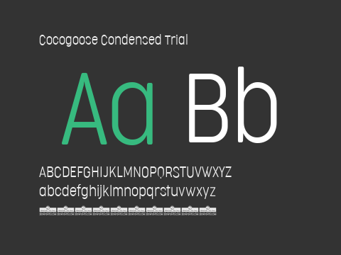 Cocogoose Condensed Trial