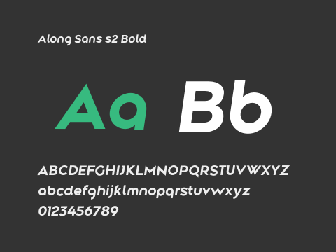 Along Sans s2 Bold