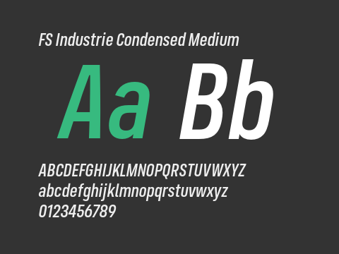 FS Industrie Condensed Medium