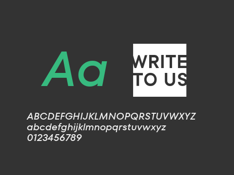 TT Fors Medium Italic