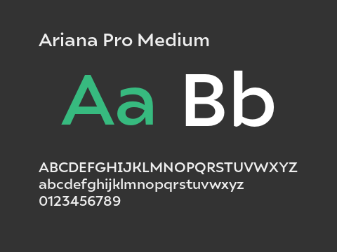 Ariana Pro Medium