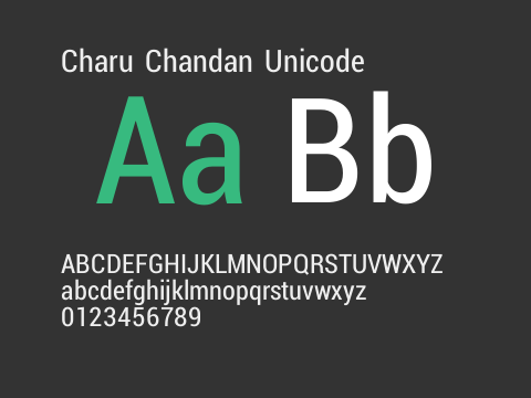 Charu Chandan Unicode