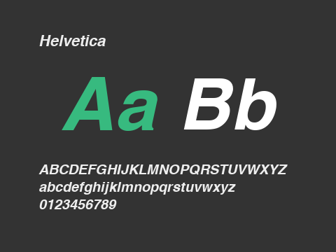 Helvetica