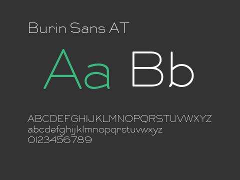 Burin Sans AT