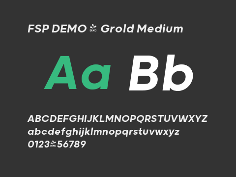 FSP DEMO - Grold Medium