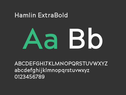 Hamlin ExtraBold