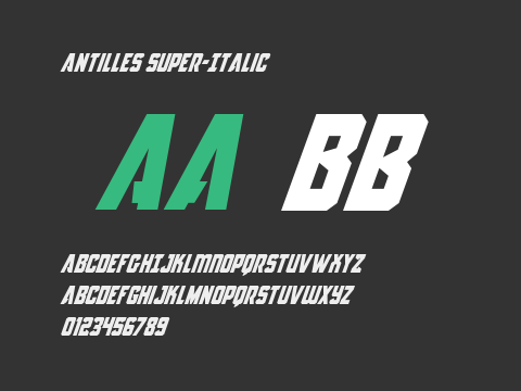 Antilles Super-Italic