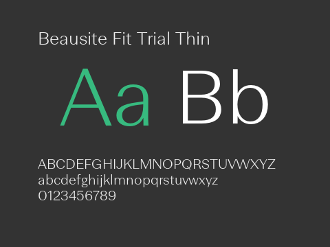 Beausite Fit Trial Thin