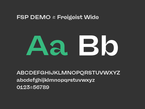 FSP DEMO - Freigeist Wide