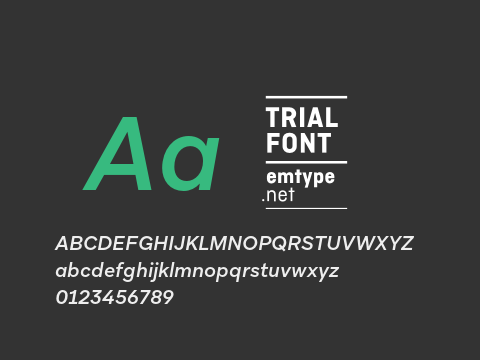 Aribau Grotesk TRIAL Md