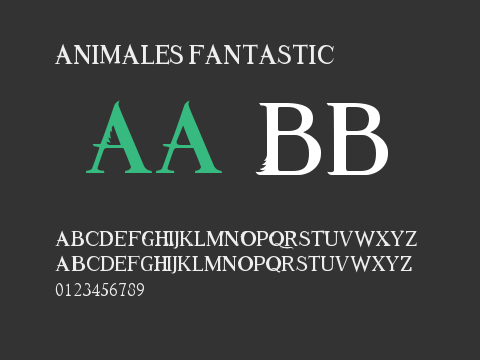 Animales Fantastic