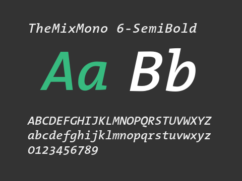 TheMixMono 6-SemiBold