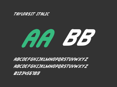 Taylorsit Italic