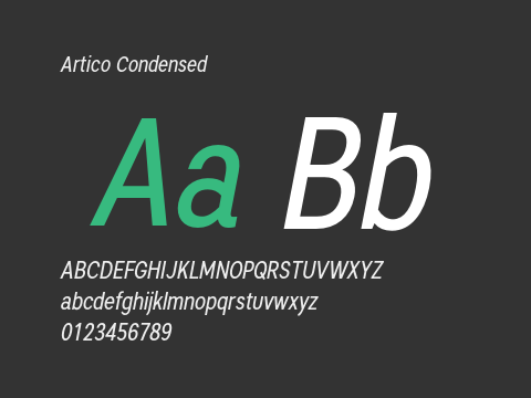 Artico Condensed