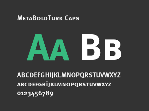 MetaBoldTurk Caps