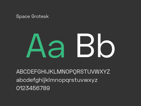 Space Grotesk