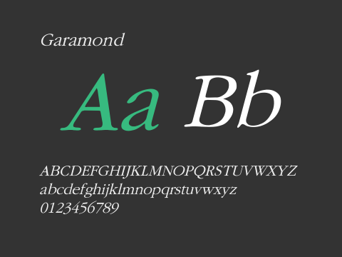 Garamond