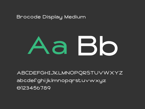 Brocode Display Medium