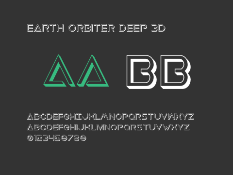 Earth Orbiter Deep 3D