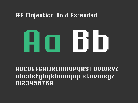 FFF Majestica Bold Extended