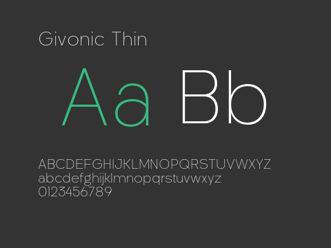 Givonic Thin