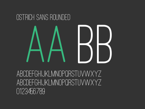 Ostrich Sans Rounded