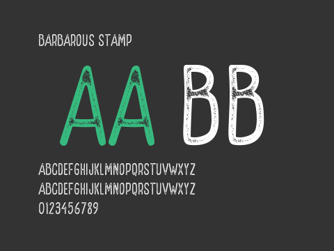 Barbarous Stamp