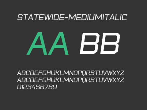 StateWide-MediumItalic