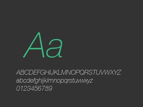 Helvetica 35 Thin