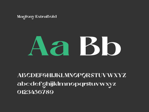 Maglony ExtraBold