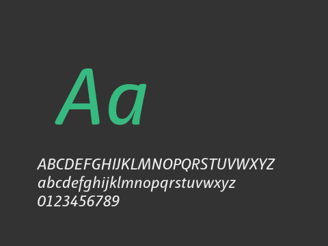 Haptic Pro Italic