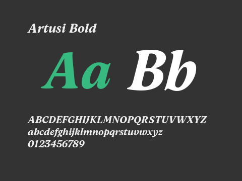 Artusi Bold