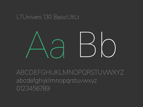 LTUnivers 130 BasicUltLt