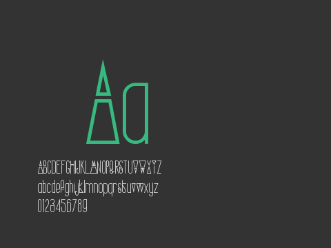 Structure Font