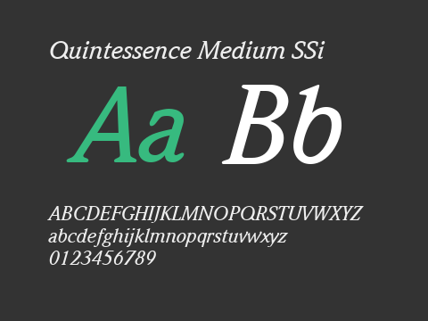 Quintessence Medium SSi