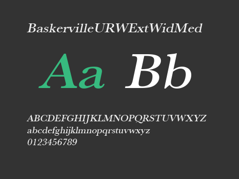 BaskervilleURWExtWidMed