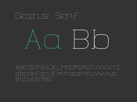 Gearus Serif