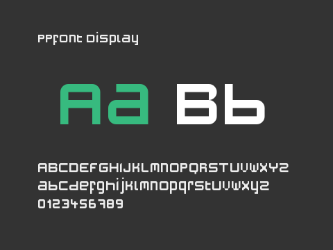 PPfont Display