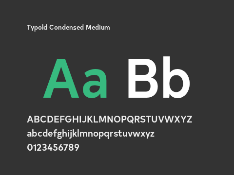 Typold Condensed Medium