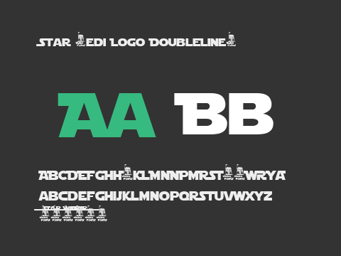 Star Jedi Logo DoubleLine1