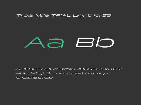 Trois Mille TRIAL Light Itl 35