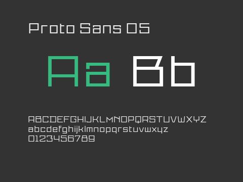 Proto Sans 05