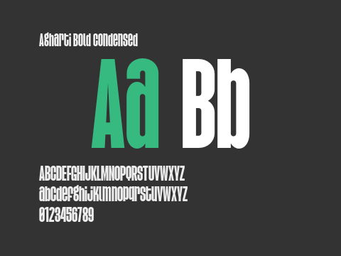 Agharti Bold Condensed