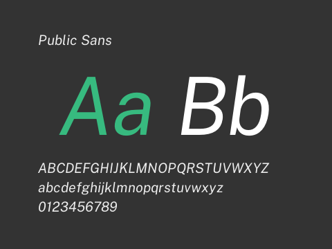 Public Sans