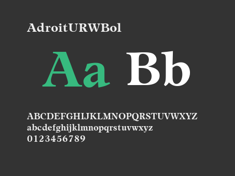 AdroitURWBol