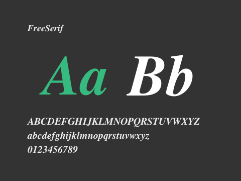 FreeSerif