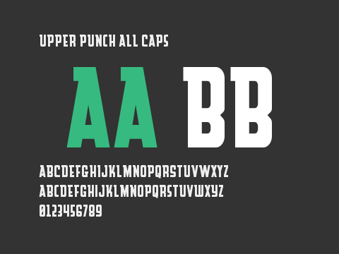 Upper Punch All Caps