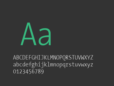 The Sans Mono Condensed-