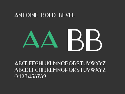 Antoine Bold Bevel